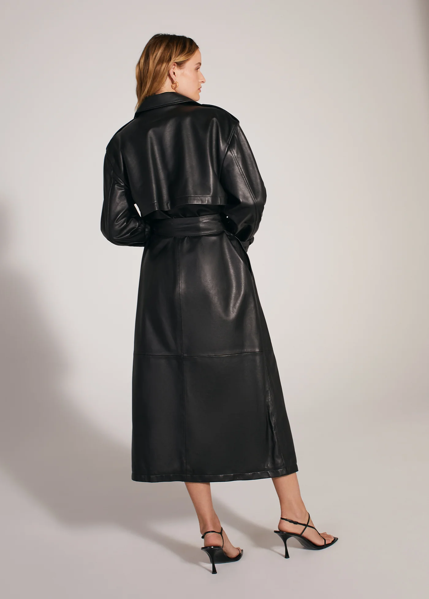 THE CHARLES LEATHER TRENCH - Image 5