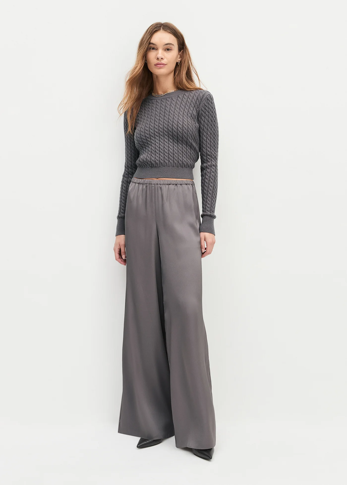 THE EFFORTLESS WIDE LEG PANT - Image 4