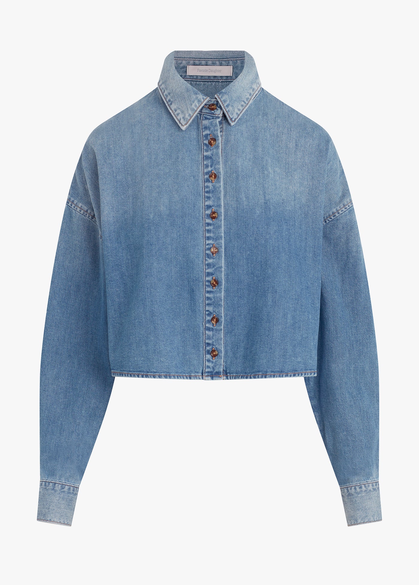 THE CROP EX-BOYFRIEND SHIRT - Image 5