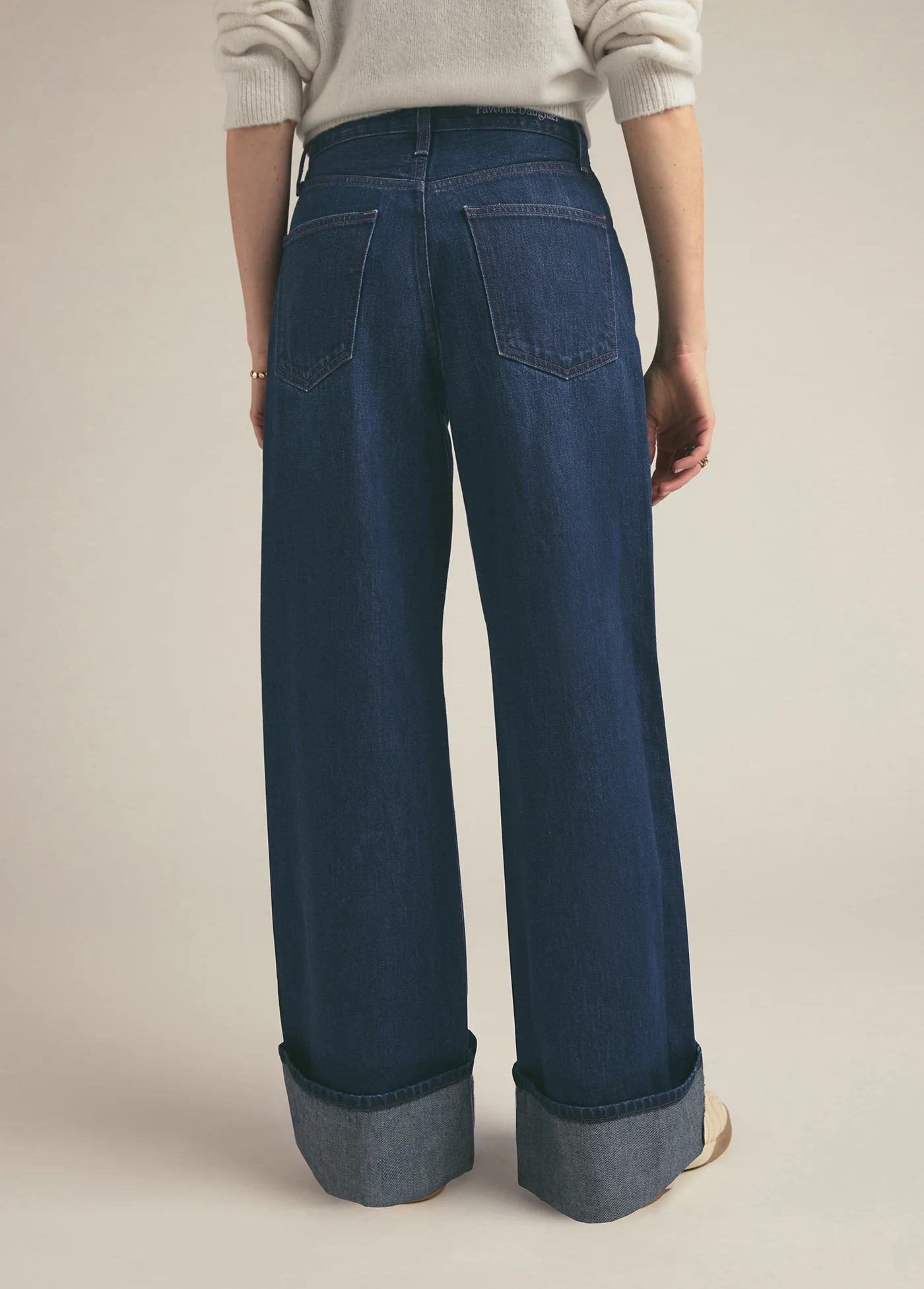 THE SHORTIE MASHA SUPER HIGH RISE CUFFED WIDE LEG - Image 7