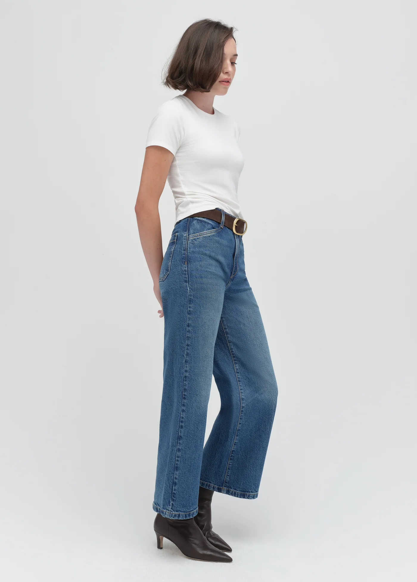 THE SHORTIE MISCHA SUPER HIGH RISE WIDE LEG - Image 3