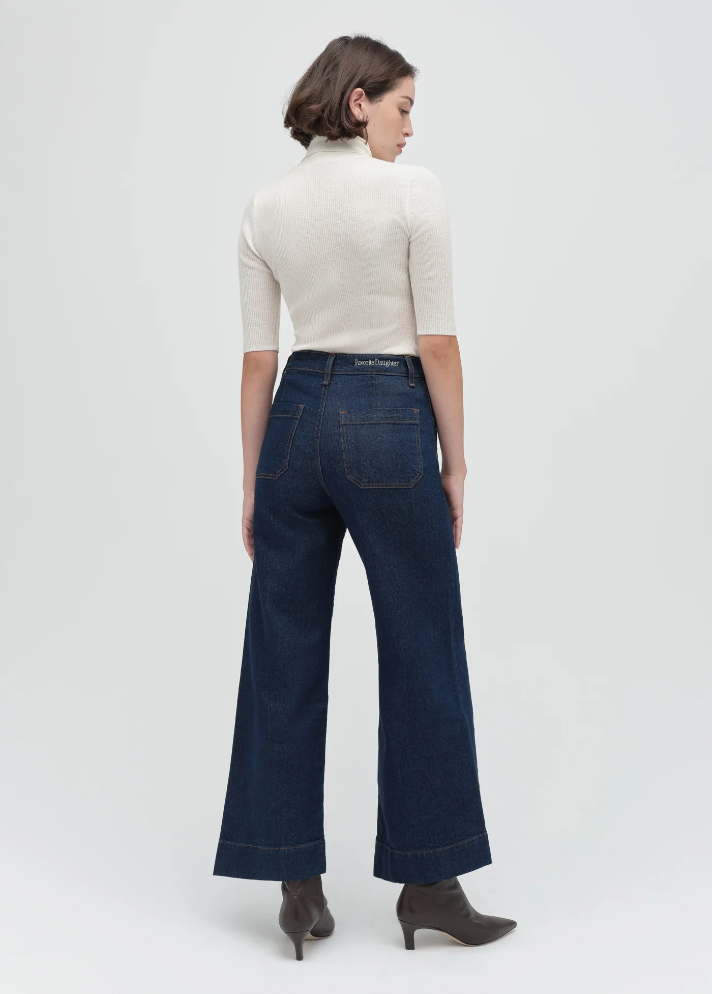 THE SHORTIE MISCHA SUPER HIGH RISE WIDE LEG - Image 4