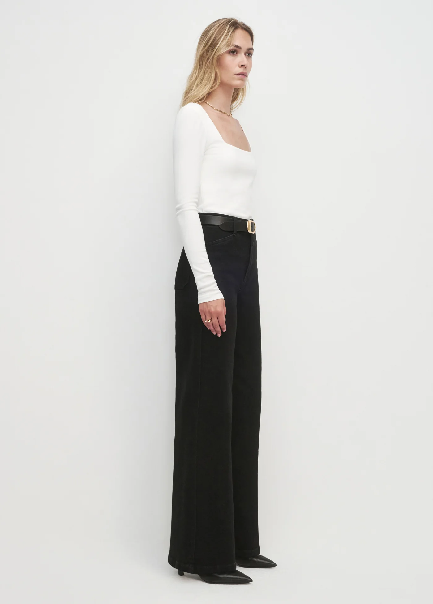 THE MISCHA SUPER HIGH RISE WIDE LEG ANKLE - Image 3