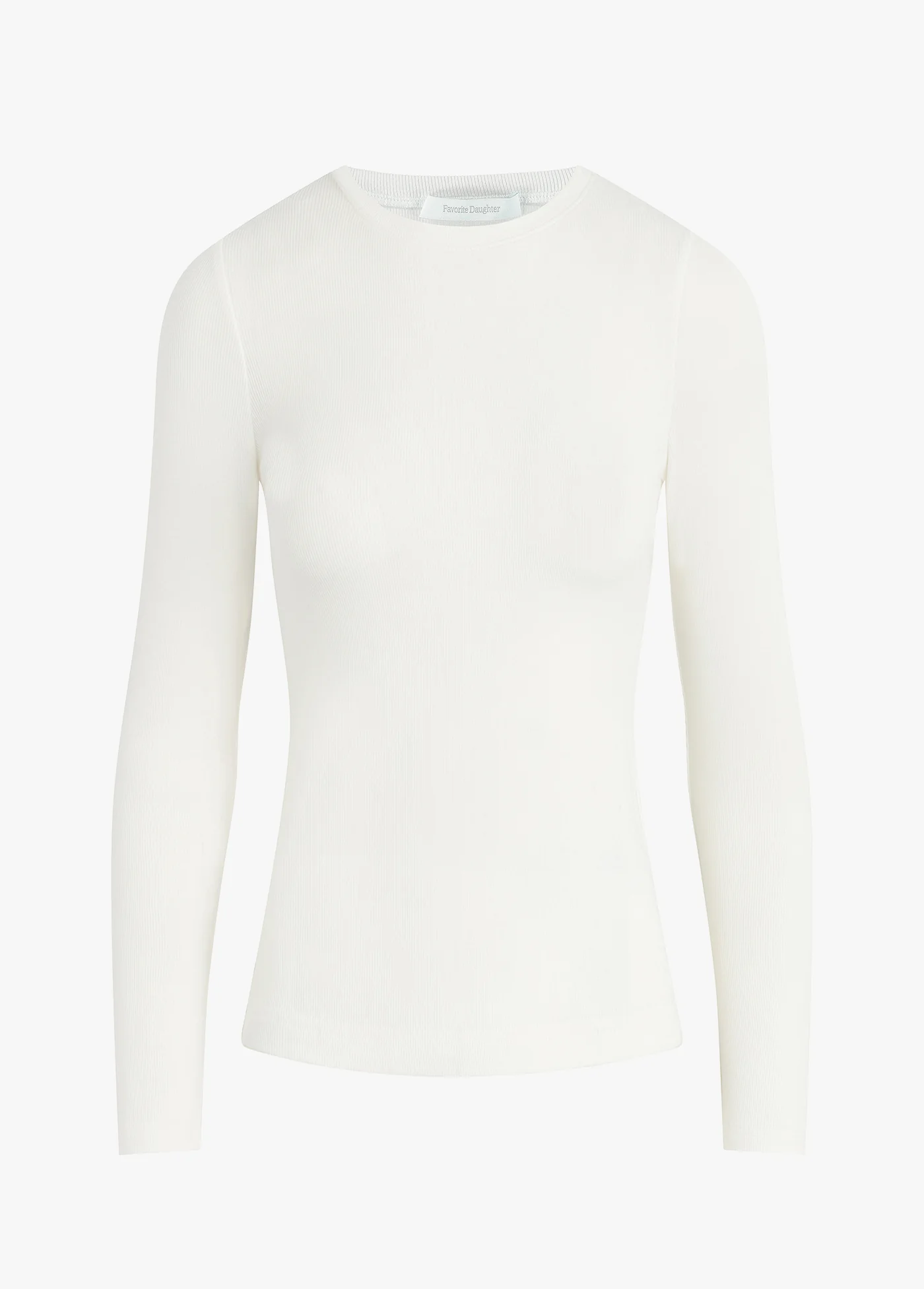 THE RIBBED LONG SLEEVE - Image 5