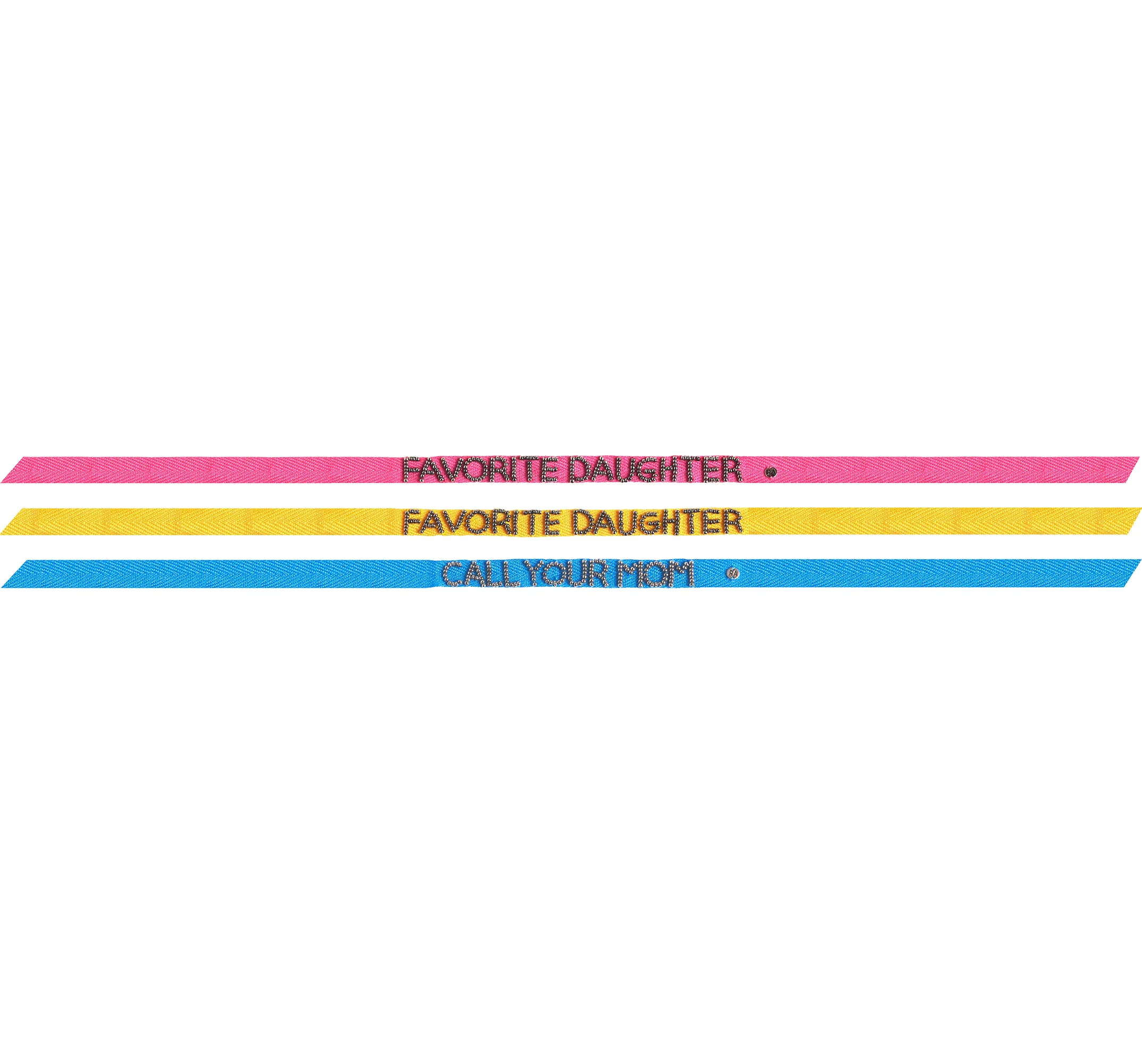 ROXANNE ASSOULIN X FAVORITE DAUGHTER // "FAVORITE DAUGHTER" TIE ONE ON BRACELET - Image 6