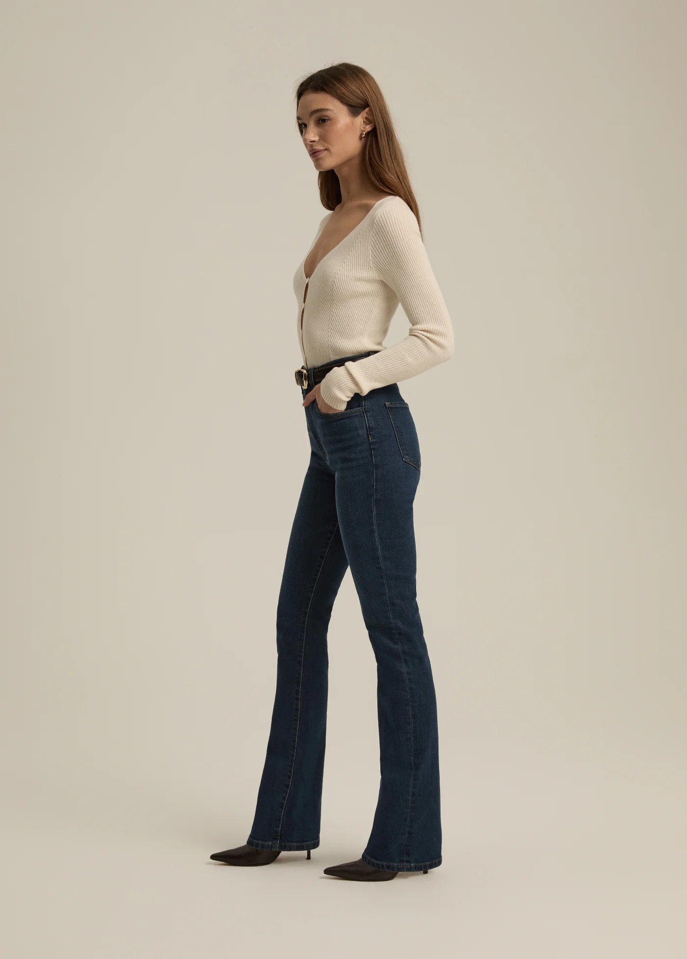 THE VALENTINA SUPER HIGH RISE MINI BOOT - Image 3