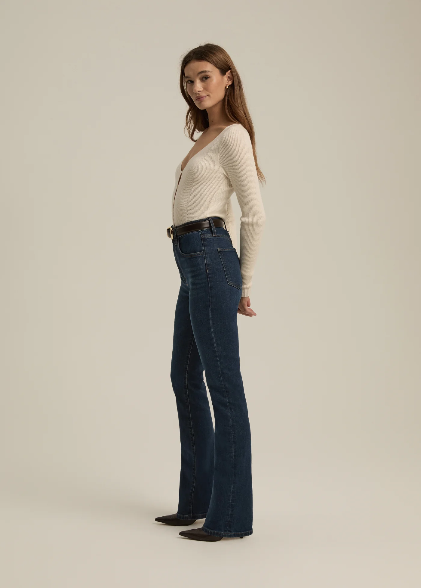 THE VALENTINA SUPER HIGH RISE MINI BOOT - Image 4