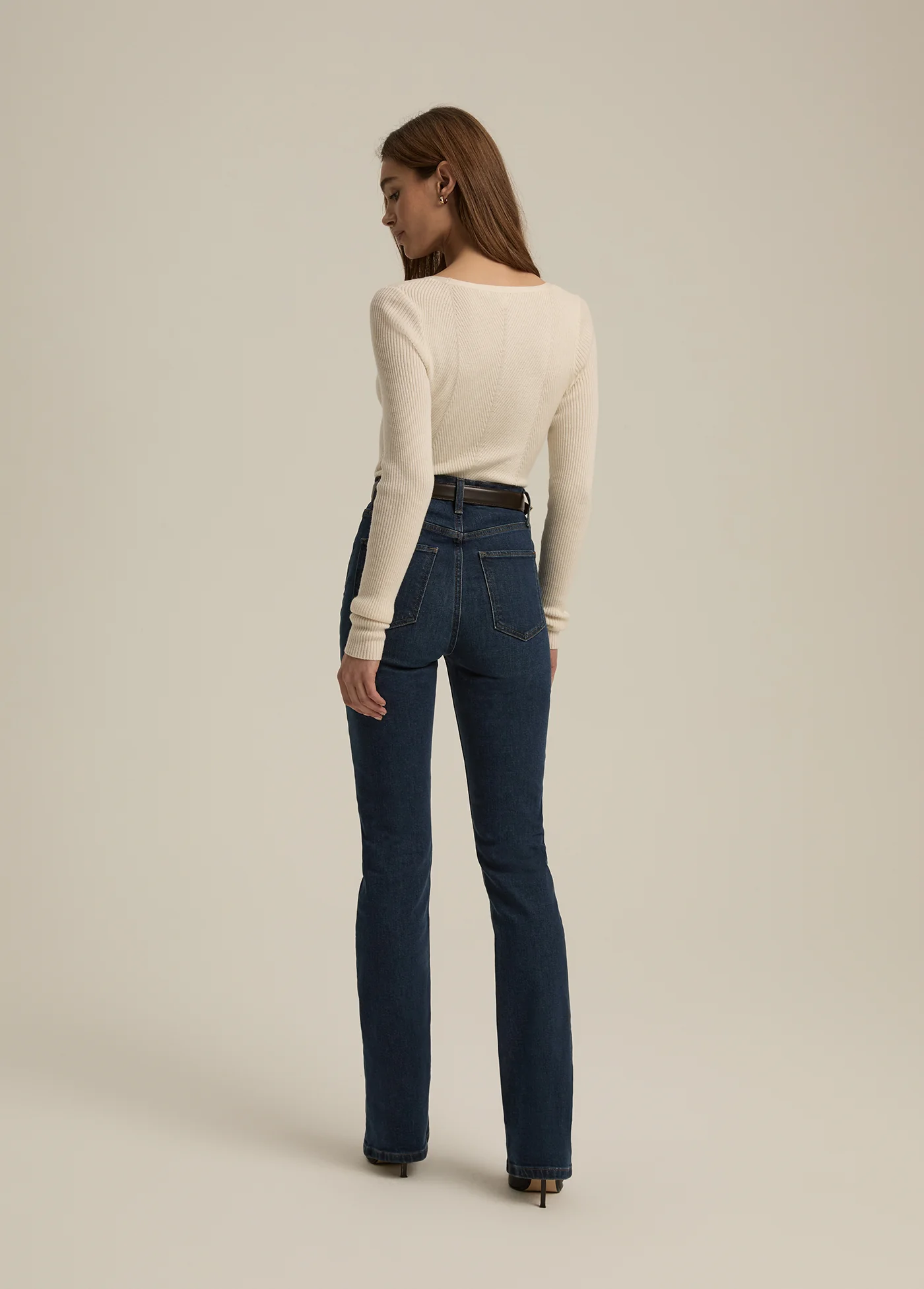 THE VALENTINA SUPER HIGH RISE MINI BOOT - Image 5